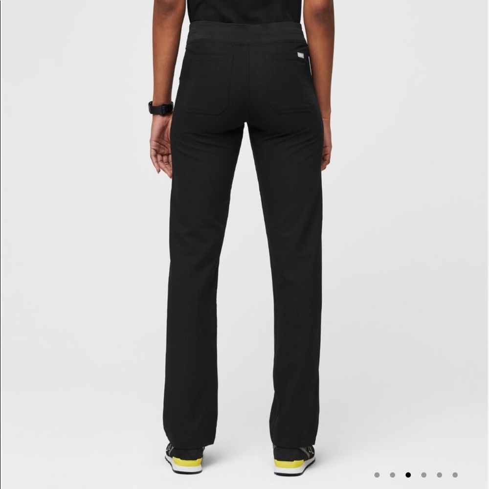 Figs Livingston Scrub Pants - Black